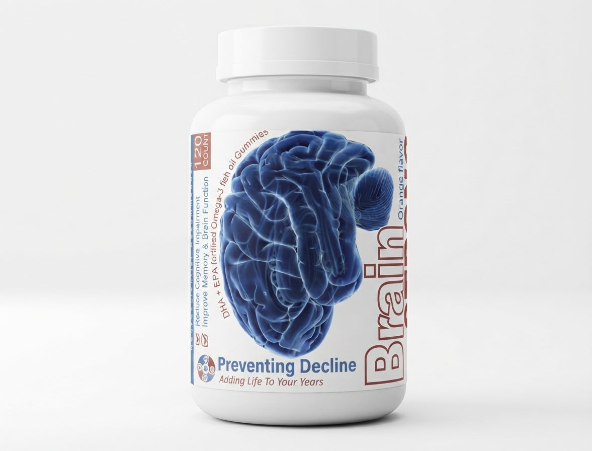 BrainStrong Gummies, Dietary Supplement for Brain Health Support, 30 Day Supply