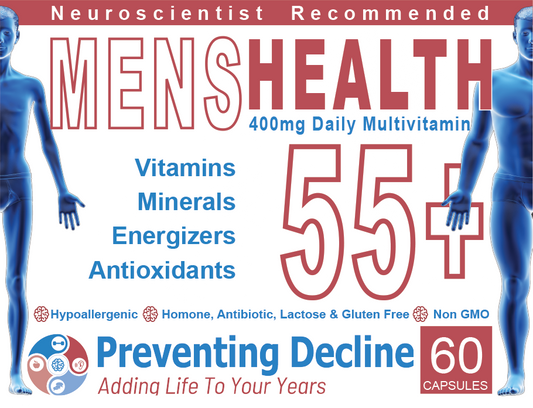 MENS HEALTH 55+ Daily Multivitamin